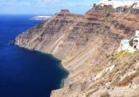 kyst Santorini Grækenland ø
